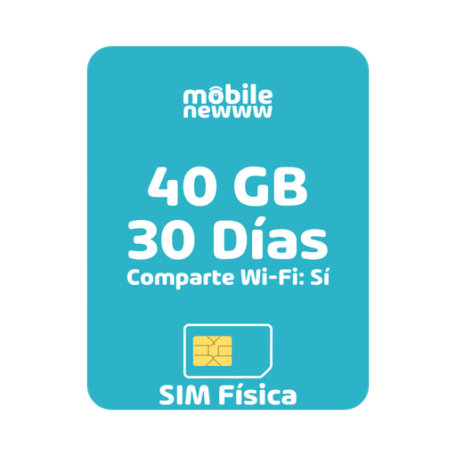 [SIM006] SIM | 40 GB | Hotspot