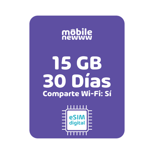 ESIM | 15 GB